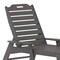 Flash Furniture Gray Adjustable Chaise Lounger with Cupholder LE-HMP-2017-414-GY-GG - alternate 3